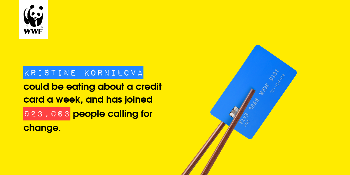 Plastic diet result for Kristine Kornilova