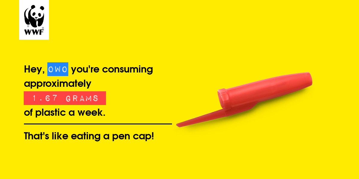 Plastic diet result for OwO