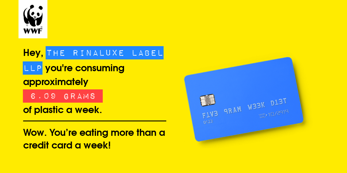 Plastic diet result for the rinaluxe label llp