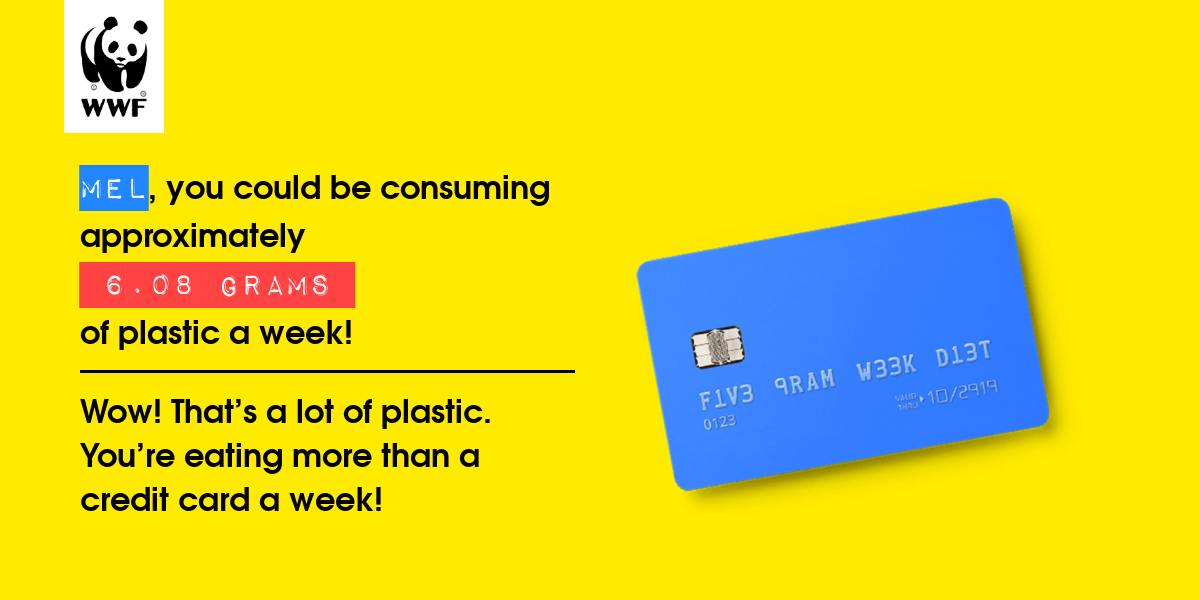 Plastic diet result for Mel