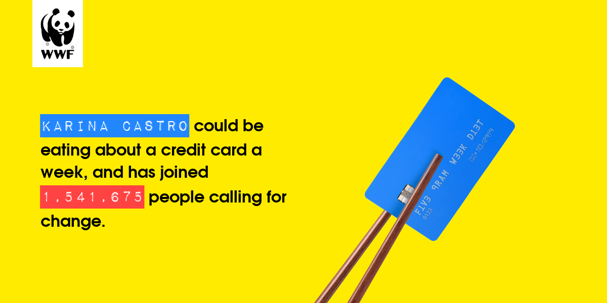 Plastic diet result for Karina Castro