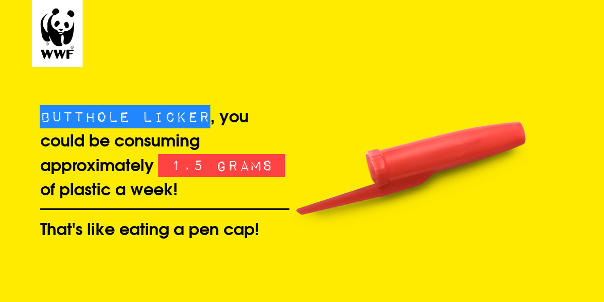 Plastic diet result for ButThole licker