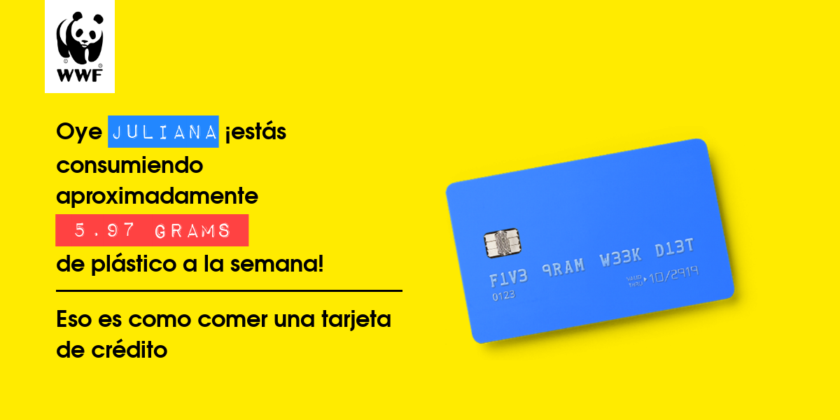 Plastic diet result for Juliana